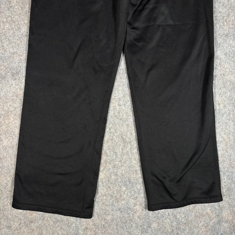 Nike‎ Dri Fit Black Fleece Therma Track Training Sweatpants Wide Leg Girls XL - Picture 6 of 15